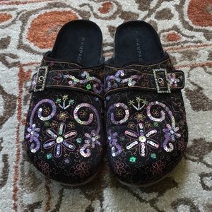 Boho Sequins Clogs